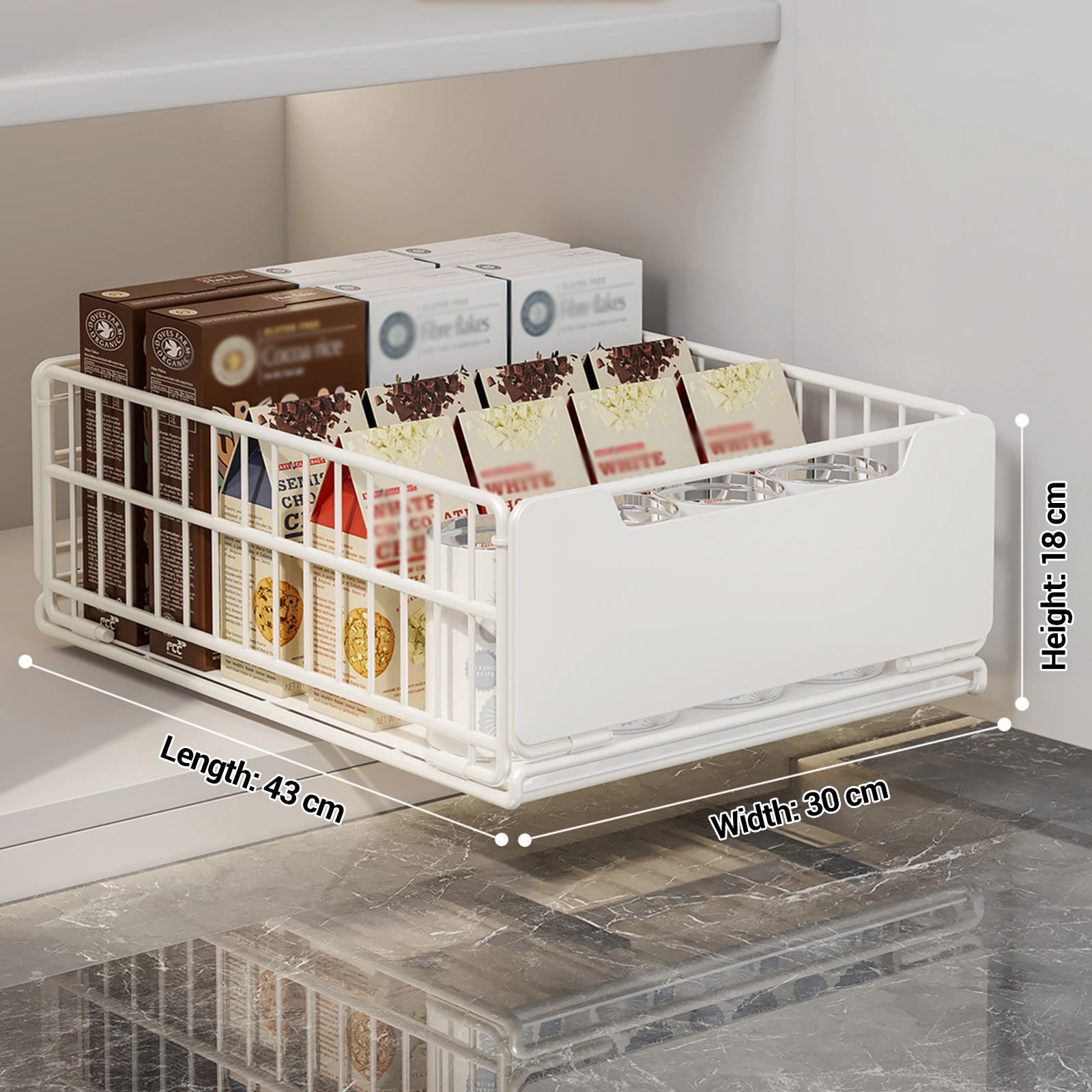 Cajón extensible GARVEE organizador de armarios